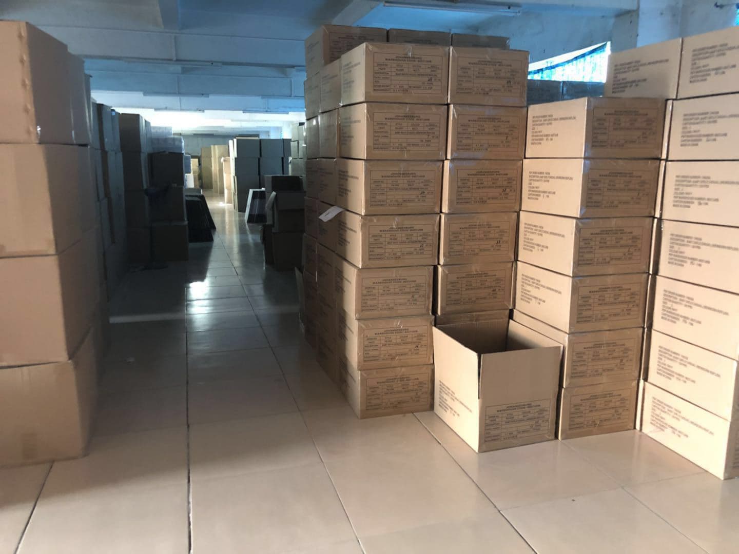 Export-ready cartons