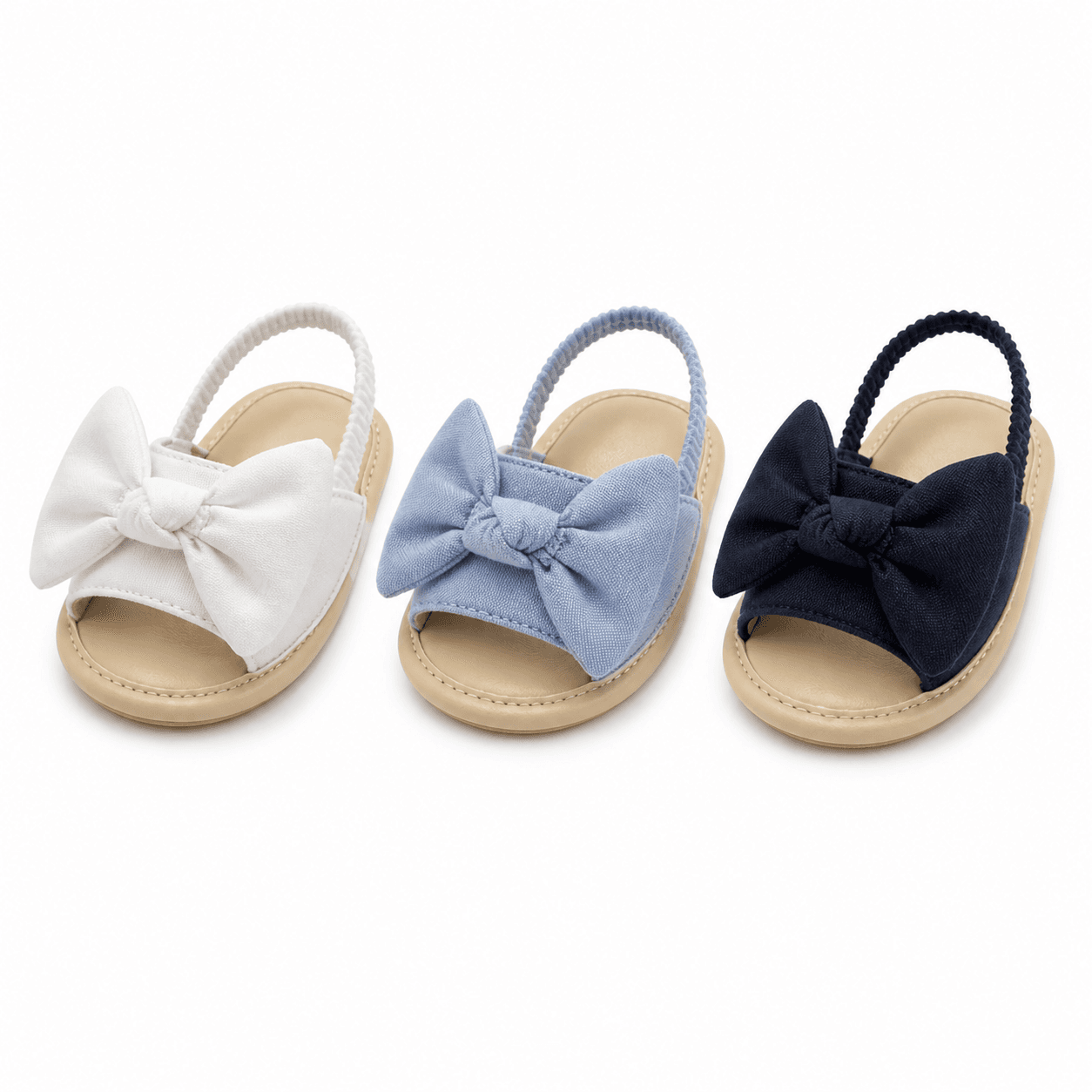 Oversized Bow Slingback Sandals