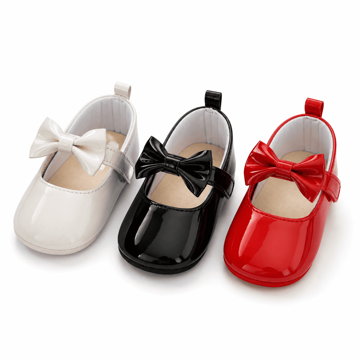 Patent Bow Mary Jane Shoes