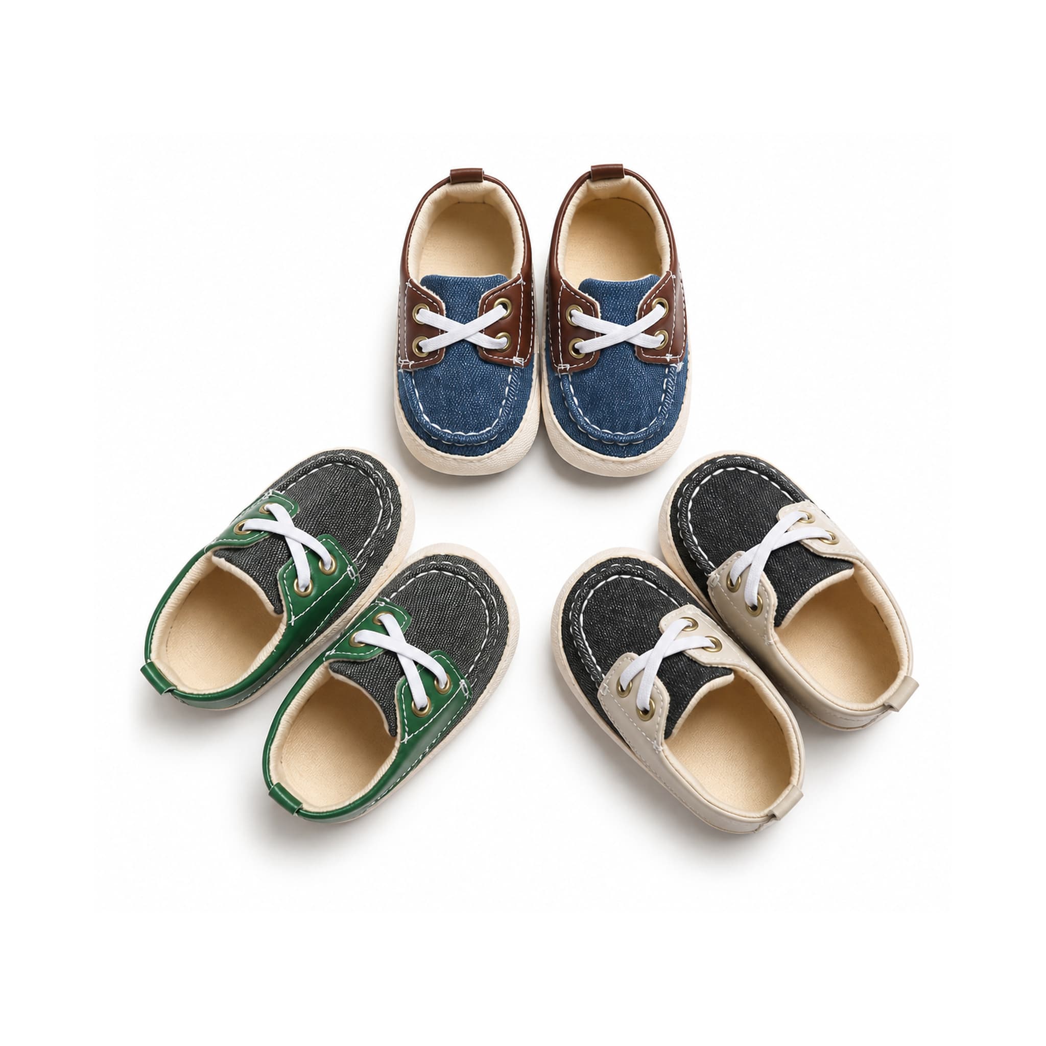 Denim Soft First Walkers