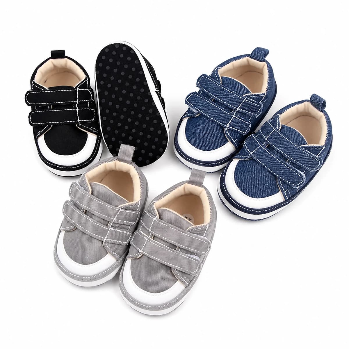 Breeze Double-Strap First Walkers