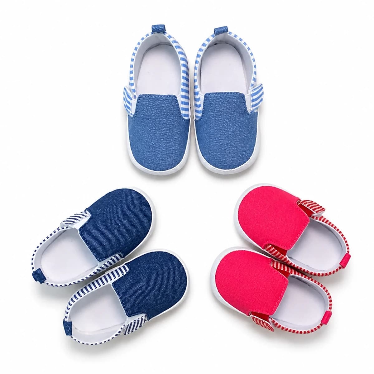 Denim Soft Slip-Ons
