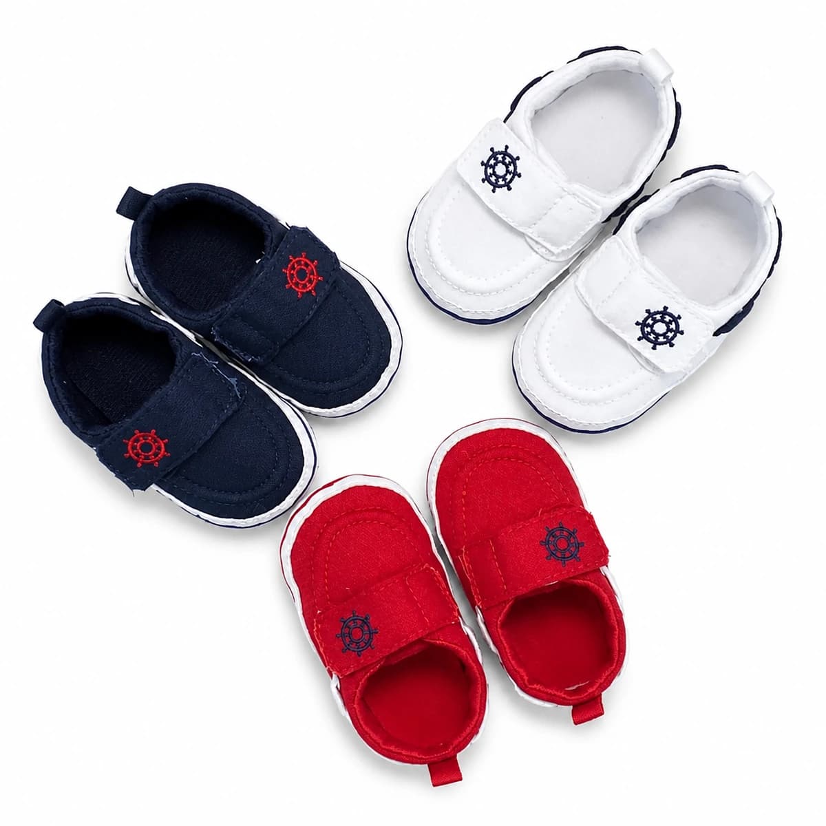 Little Compass Soft Slip-Ons