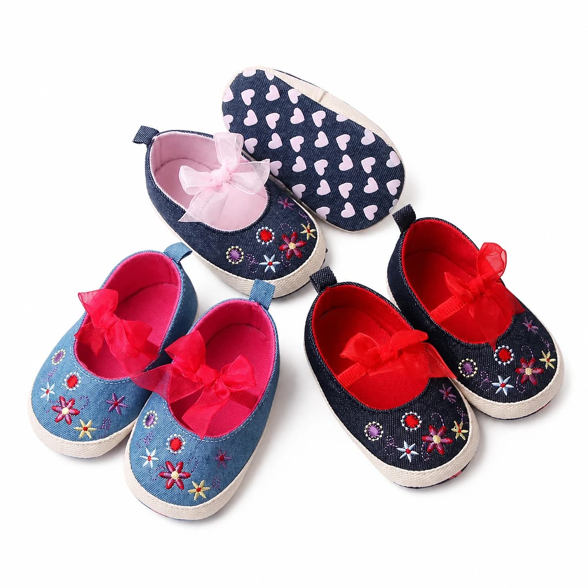 Folk Bloom Mary Jane First Walkers