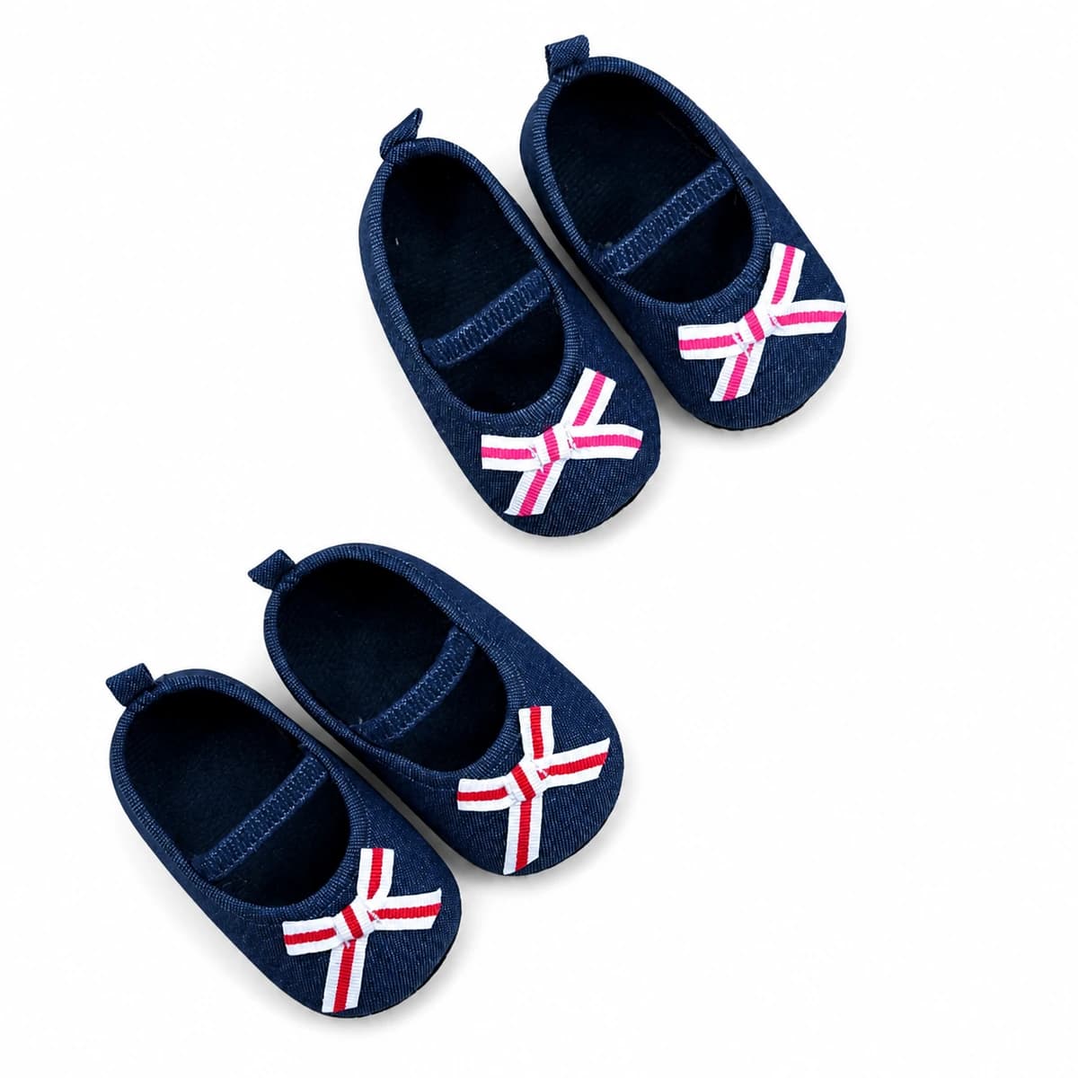 Ribbon Bow Soft-Sole Flats