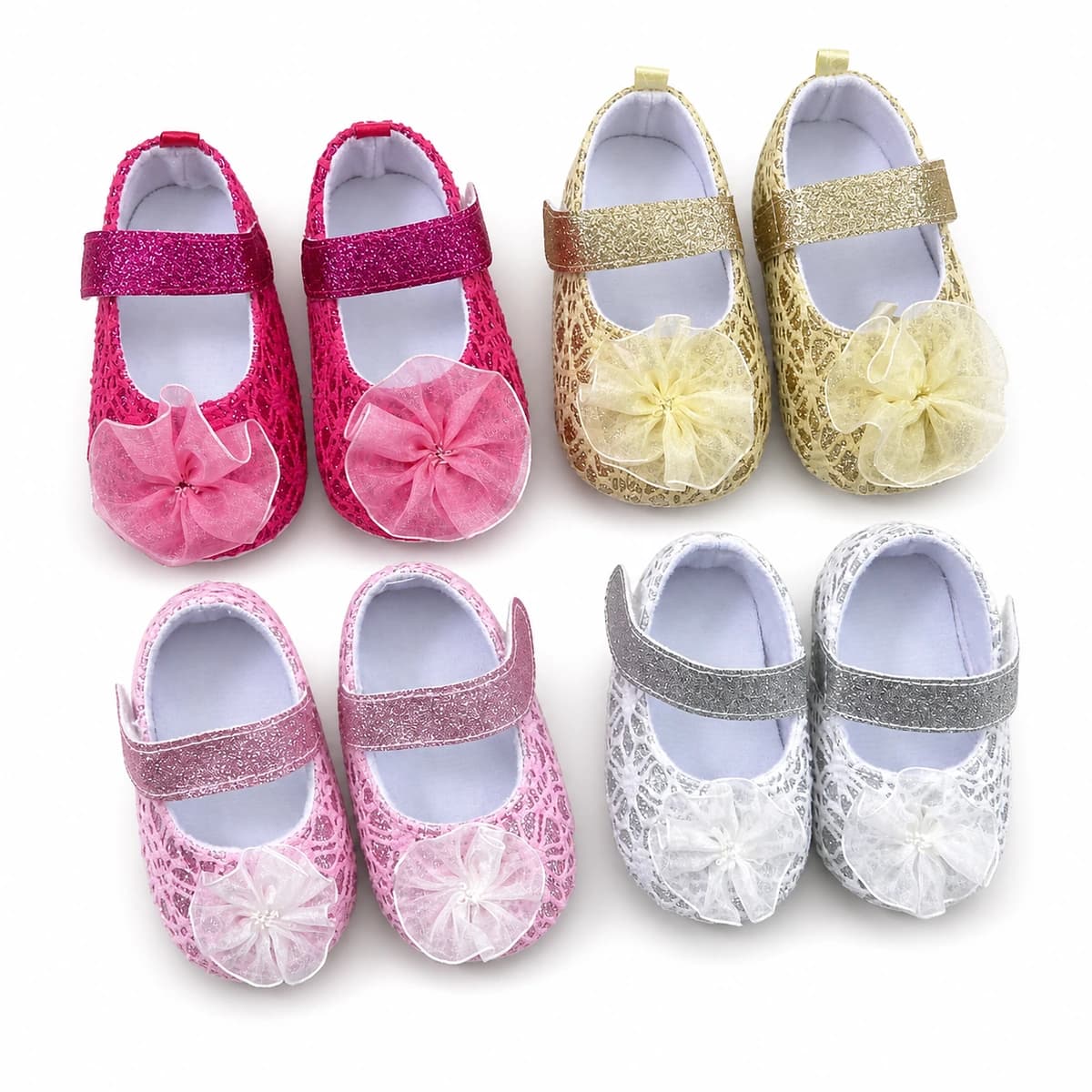 Lace Whisper Mary Jane First Walkers