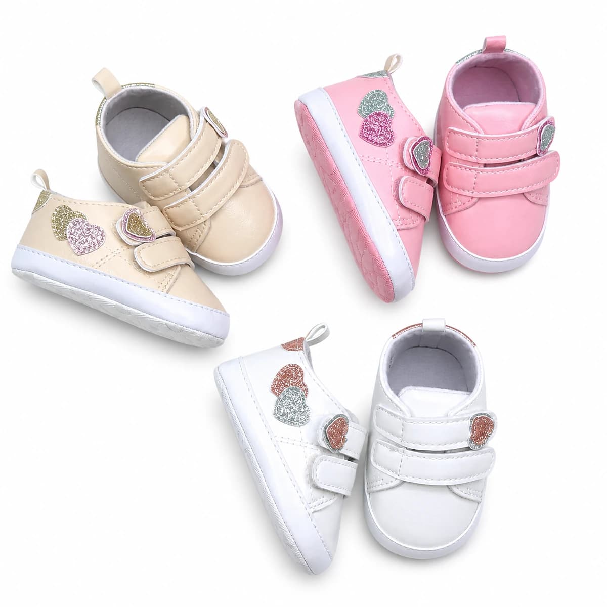 Berry Double-Strap First Walkers